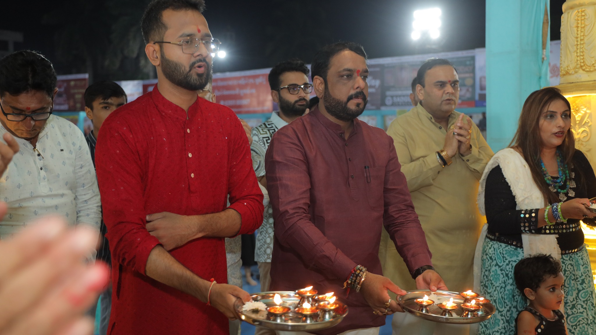 તા.૦૭-૧૦-૨૦૨૪ ના રોજ બારડોલીના લોટસ ગ્રુપ ખાતે નવરાત્રી ઉત્સવ ૨૦૨૪ નો ૫ મો દિવસ ઉજવાયો.